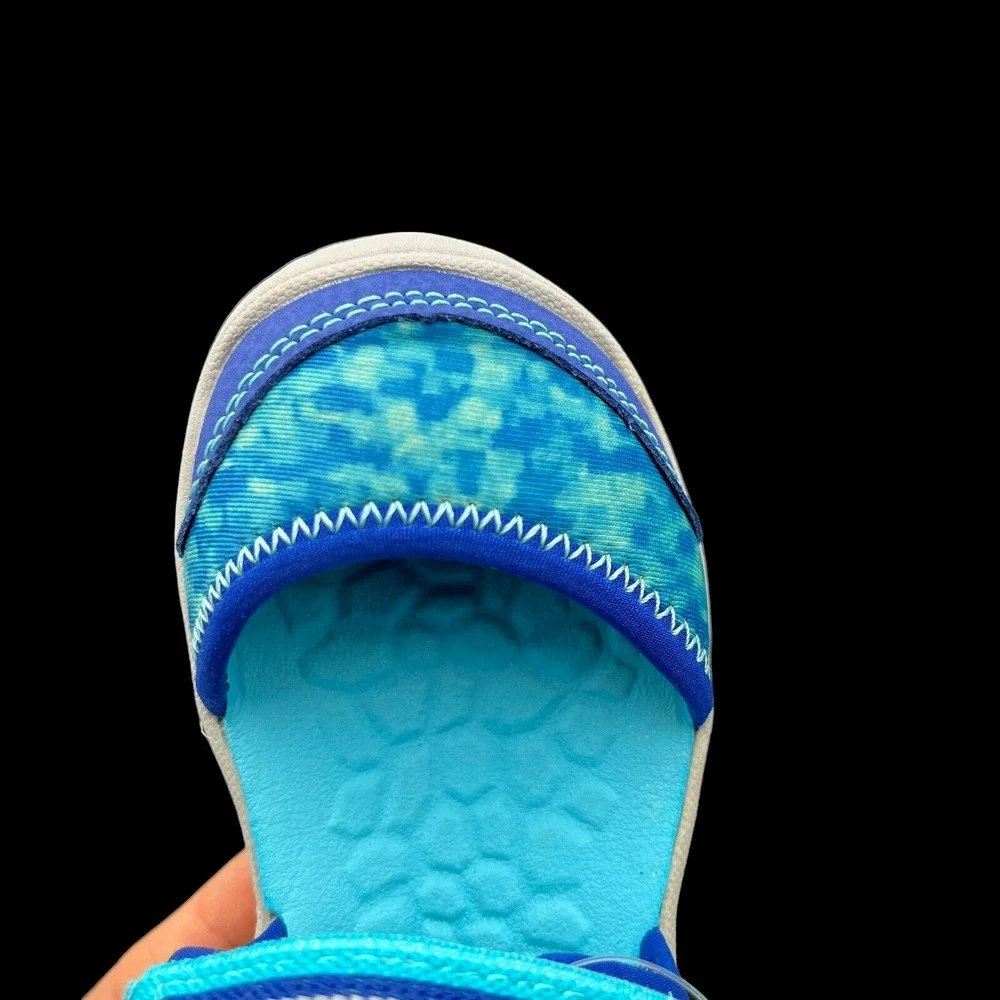 Merrell Baby‎ Girls Closed Toe Sandals Sz 5.5 Wide Aqua Turquoise Water Friendly